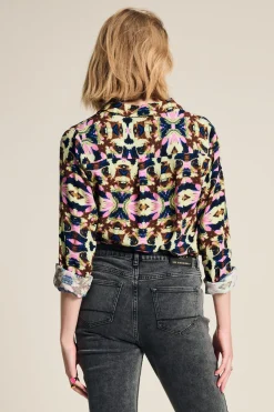 BLOUSE Mila Butterfly Sky