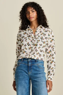 BLOUSE Milly Butterfly Ecru