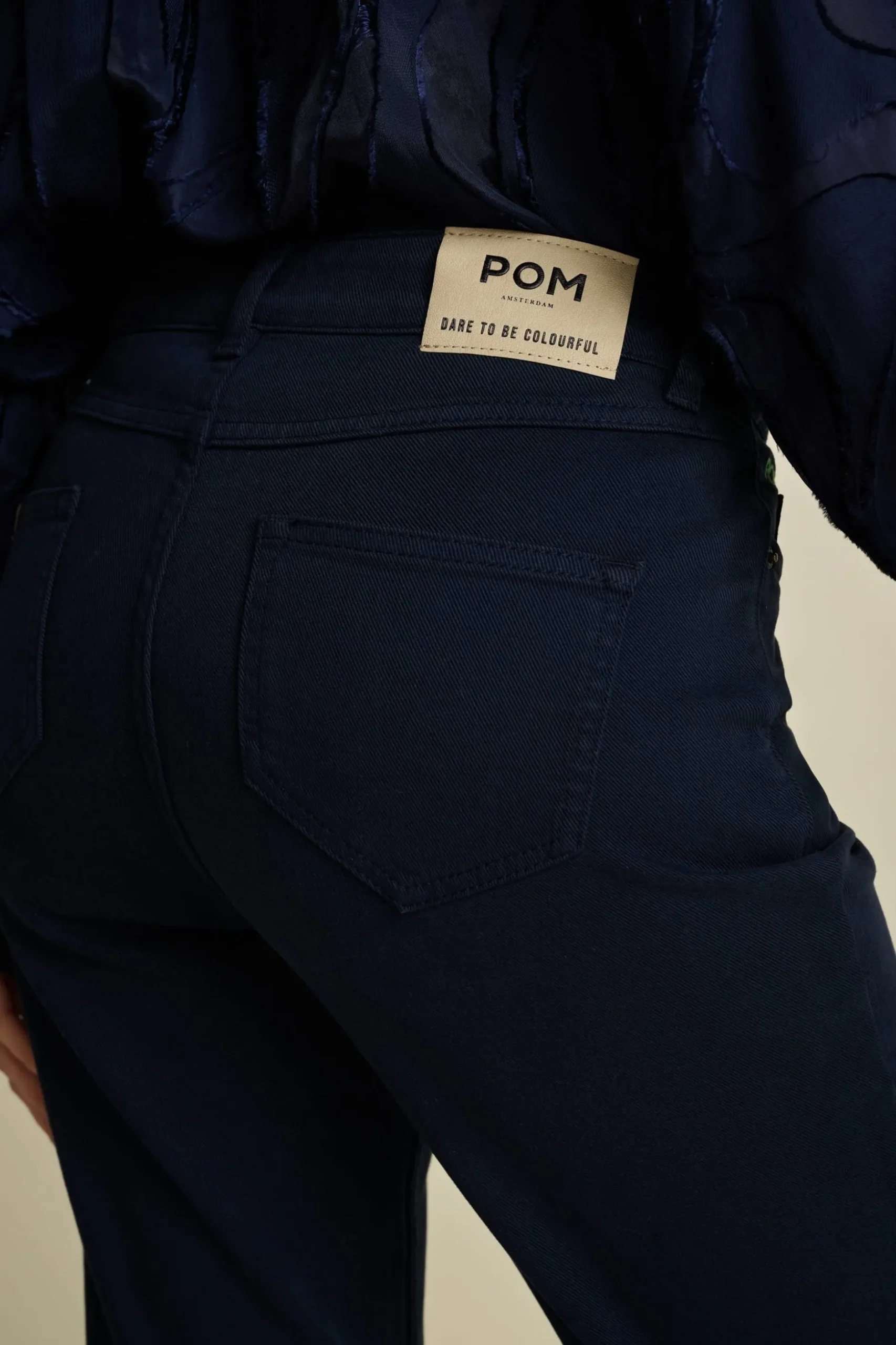 JEANS KATE Flare Washed Midnight Blue