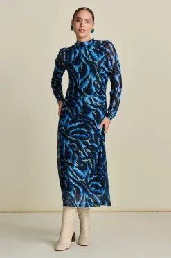 JURK Feathers Blue Mesh