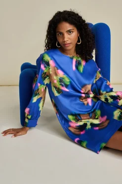 JURK Satin Butterfly Blue