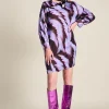 JURK Satin Feathers Brown