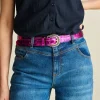RIEM Metallic Fuchsia Croco