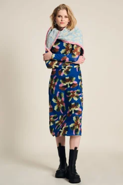 SJAAL Animal Blue Ecru