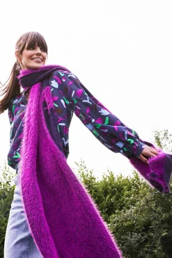 SJAAL Feathers Midnight Blue