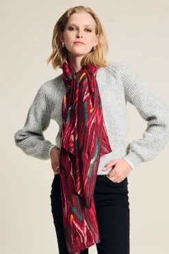 SJAAL Woody Burgundy Red